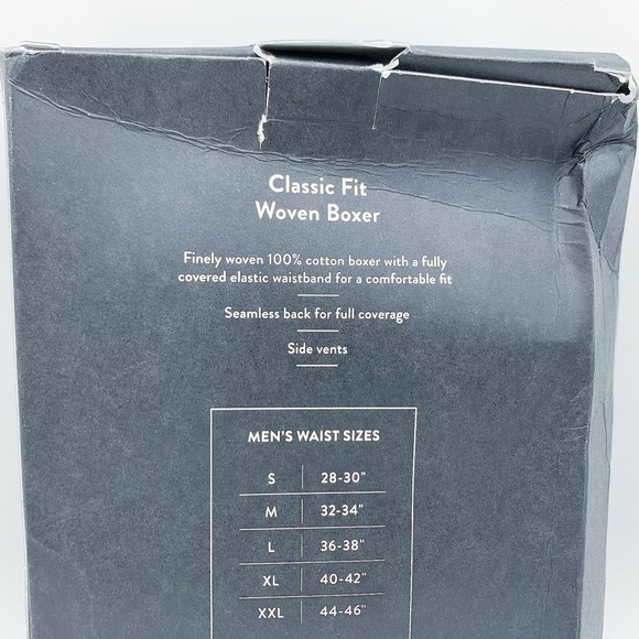 3-Pack NORDSTROM 100% Cotton Classic Fit Woven Boxer in Black-White Plaid Plack - Picture 13 of 14